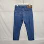 Levi's Blue Cotton High Rise Wedgie Straight Jeans WM Size 32 NWT image number 2