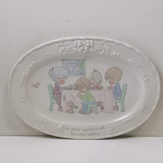 Precious Moments 18" Oval Turkey Platter image number 1