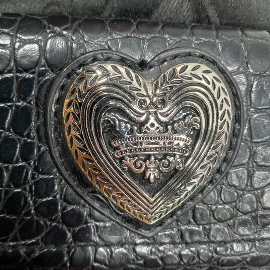 Brighton Heart & Animal Print Pattern Backpack Style Handbag image number 5