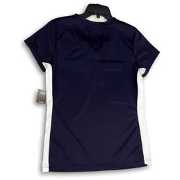 NWT Womens Blue Chicago Bears V-Neck NFL Football Pullover T-Shirt Size M alternative image