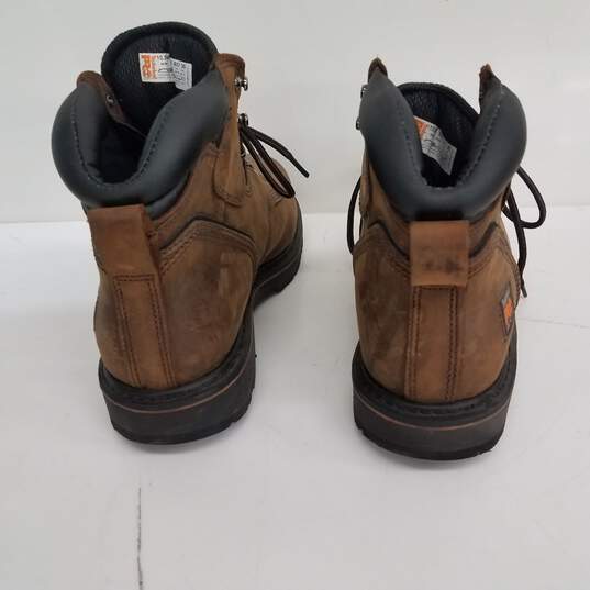 Timberland PRO Pit Boss Steel Toe Work Boots Size 10.5M image number 4