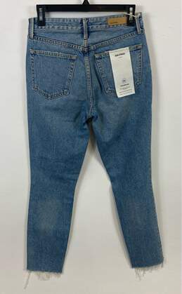 GRLFRND Blue Denim Jeans - Size X Small alternative image