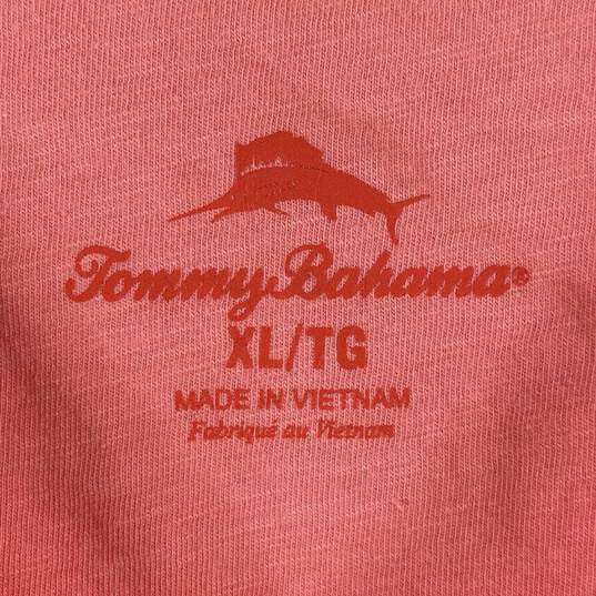 Tommy Bahama Red T-shirt - Size X Large image number 3