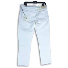 NWT Citizens of Humanity Womens White Ella Denim Mid Rise Cropped Jeans Size 29 alternative image