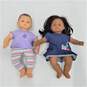 American Girl Dolls Bitty Baby W/ Bitty Twin Girl Doll Brown Hair & Eyes image number 1