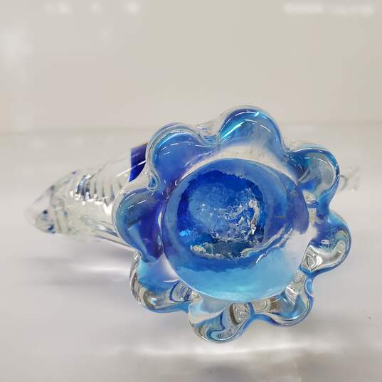 Murano Italy Glass Art Decorative Paperweight Figurine 8inches image number 3