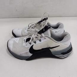 Men's Black & White Nike CZ8281-100  Metcon 7 Trainers Size 7