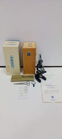 Perfect Turret Microscope Model 802