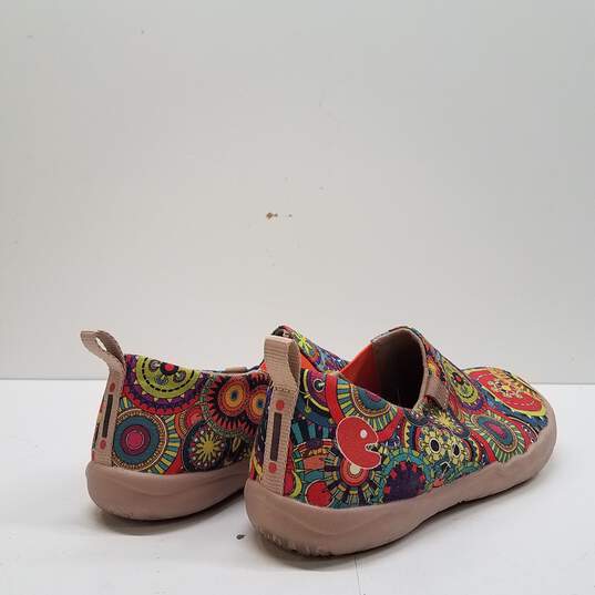UIN Blossom Canvas Slip On Sneakers Multicolor 6 image number 4