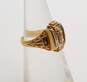 Vintage 10k Yellow Gold Class Ring 4.1g image number 2