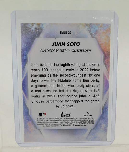 2023 Juan Soto Topps Stars of MLB Nationals Padres Yankees image number 2