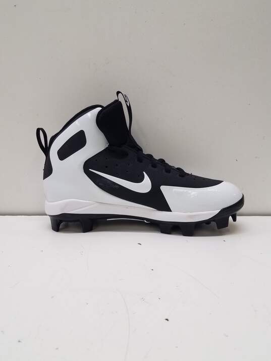 Nike Alpha Huarache Pro Black, White Cleats 923434-011 Size 5Y/6.5W image number 6