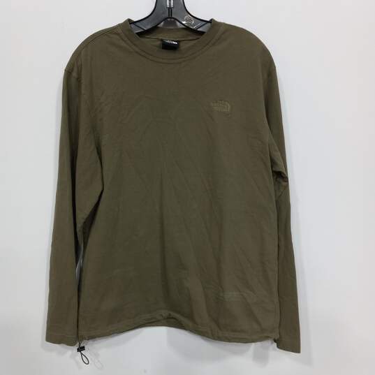 Men’s The North Face Drawstring Long-Sleeve Top Sz M image number 1