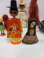 Bundle of Ten Collectable Mexican and American Figure Dolls image number 4