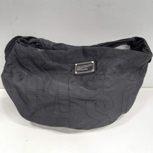 Black Top Handle Handbag image number 1