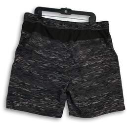 Nike Mens Black Brown Mesh Elastic Waist Pull-On Athletic Shorts Size XXL