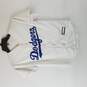 MLB Genuine Merchandise Boy White Dodgers Jersey S image number 1