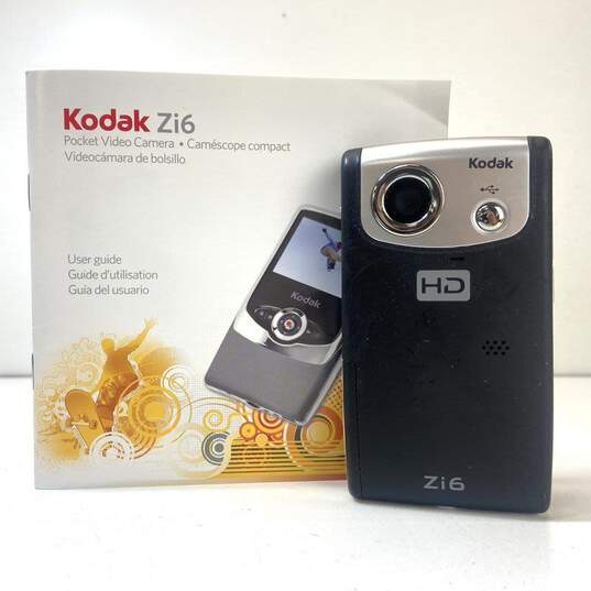 Kodak Zi6 HD Pocket Camcorder image number 2