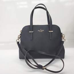 Kate Spade Cedar Street Maise Black Saffiano Leather Crossbody Hand Bag