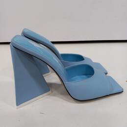 The Attico Women's Light Blue Heels Size 37