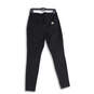 Womens Black Force Fitted Midweight Pull-On Utility Ankle Leggings Size M image number 2