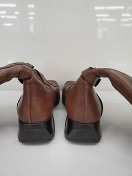 Women Clarks Western Leather Boots Size-10 alternative image