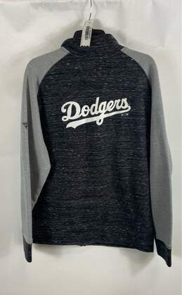 Fanatics Mens Black Los Angeles Dodgers Long Sleeve Full Zip Sweater Size L alternative image