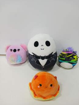 Bundle of Four Assorted Squishmallows Plush Toys
