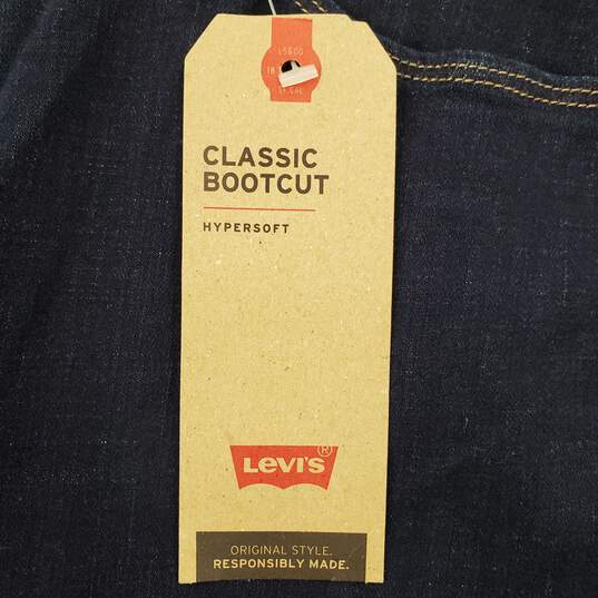Levi's Women Blue Bootcut Jeans Sz32 NWT image number 4