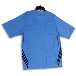 Mens Blue Crew Neck Short Sleeve Pullover Activewear T-Shirt Size X-Large alternative image