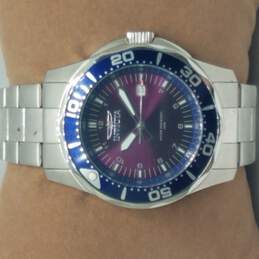 Invicta 5368 Stainless Steel Purple & Silver Tone 100M WR Divers Watch alternative image