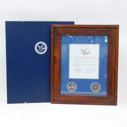 9/11 Hometown Heroes Salute American Airman Legacy Of Valor Coin Display Framed IOB