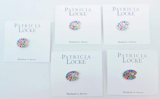 5 - Patricia Locke Marwen Chicago 20th Anniversary Artist Palette Pins image number 1