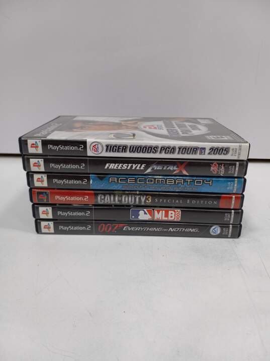 Bundle of Six PlayStation 2 Video Games image number 1