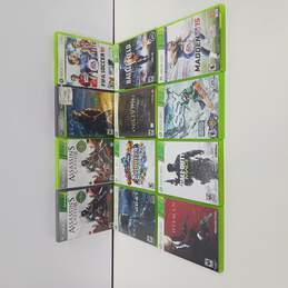 Bundle of 12 XBox 360 Video Games