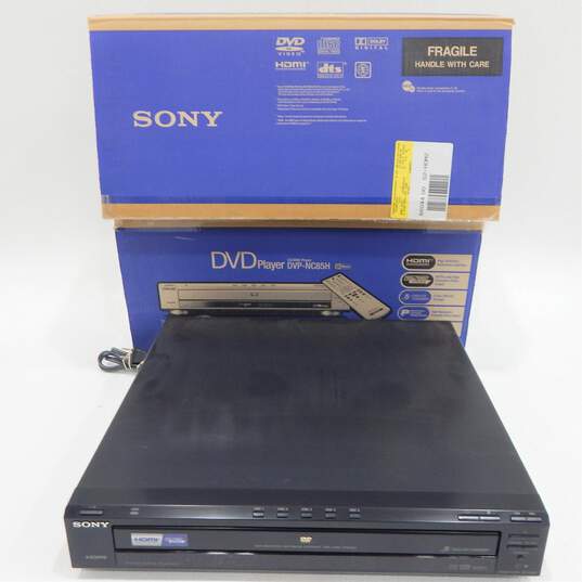 Sony Brand DVP-NC85H Model CD/DVD Player w/ Original Box and Accessories image number 1