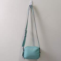 Kate Spade Mint Green Leather Crossbody Bag