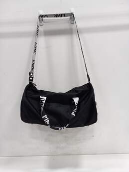 PINK Black & White Duffle Bag