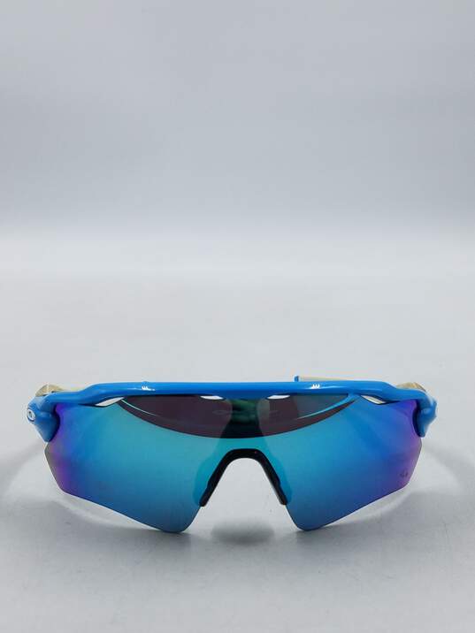 Oakley Sapphire Radar EV Mirrored Sunglasses image number 2