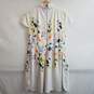 Ted Baker Charsy floral ponte stretch dress size 5 / US 12 white image number 3