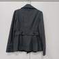 Women's Guess Gray Double Breasted Pea Coat Sz M image number 2