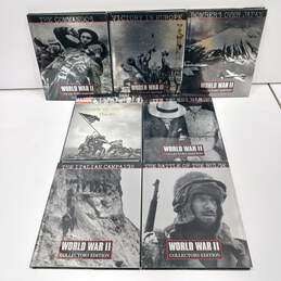 7pc. World War II  Book Collection By Time Life Books
