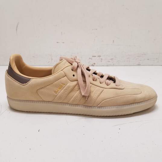 Adidas Samba Leather Sneakers Almost Yellow 11.5 image number 1