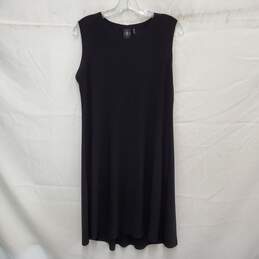Norma Kamali WM's Black Tunic Sleeveless Blouse Dress Size M/38