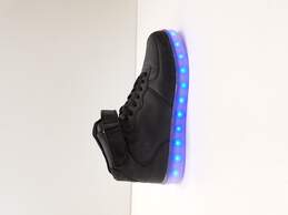 LED Men's Athletic Shoes Black Size 8.5