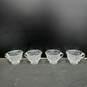 Bundle of 4 Clear Glass Plates w/6 Matching Clear Glass Cups image number 4