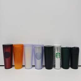 Batch Of 14 Different Size, Color And Design Starbucks Coffee Cups alternative image