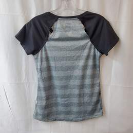 The North Face Gray Activewear Cutout T-Shirt Womens Size S alternative image