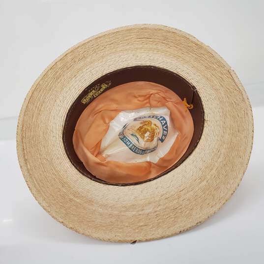 Casa Chavez Fabrica de Sombreros de Palma Vintage Hat image number 3