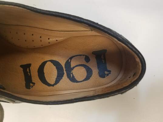 1901 Men's MS Lewiston Black Dress Shoes Sz. 12 image number 7